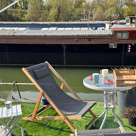 Appartement marinier dans Péniche Louise Michel Douai Extérieur photo