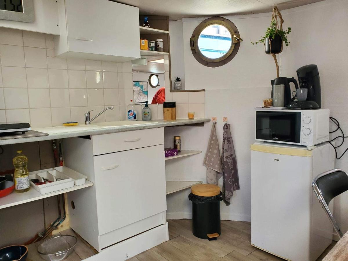 Appartement marinier dans Péniche Louise Michel Douai Extérieur photo