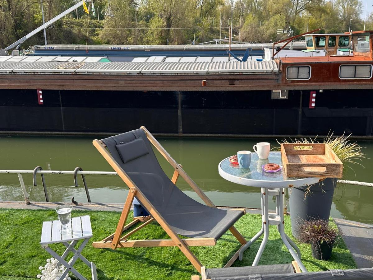 Appartement marinier dans Péniche Louise Michel Douai Extérieur photo